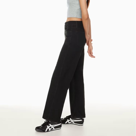Aritzia Sunday Best Juniper Jean (Black, Wide Leg) - Picture 3 of 4